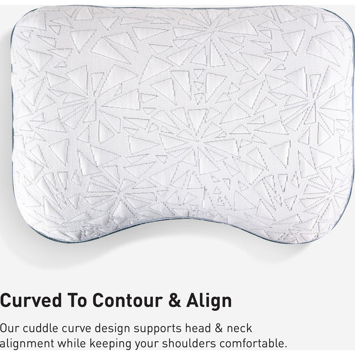 Storm Cuddle Curve Pillow 1.0 Queen Pillow