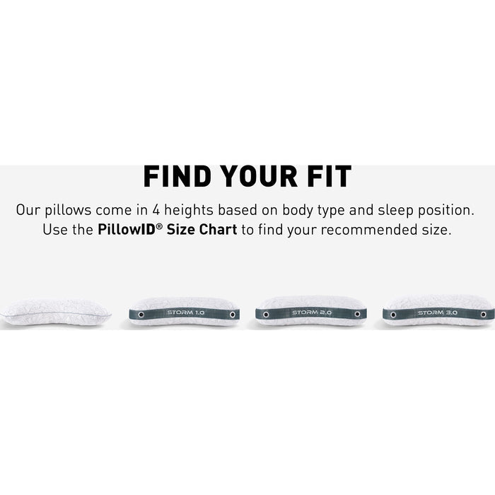 Storm Cuddle Curve Pillow 1.0 Queen Pillow