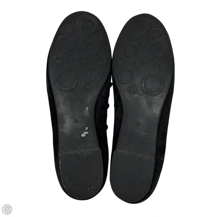 Studded Mouse Ballet Flats Luxury Designer By Marc Jacobs In Black, Size: 6 (36)