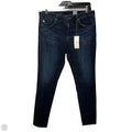 Super Skinny Ankle Jeans By Adriano Goldschmied In Blue Denim, Size: 8/29