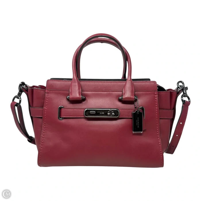 Swagger 27 Handbag Designer By Coach, Size: Medium