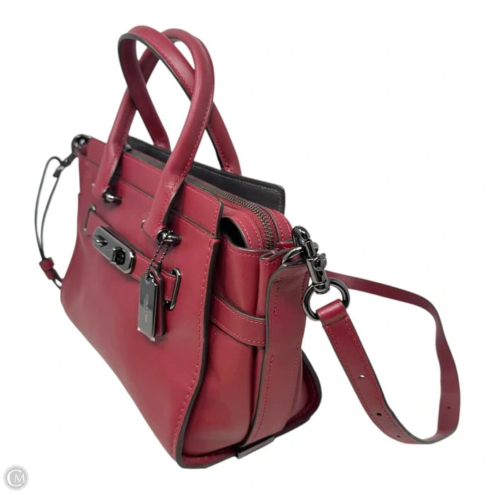 Swagger 27 Handbag Designer By Coach, Size: Medium
