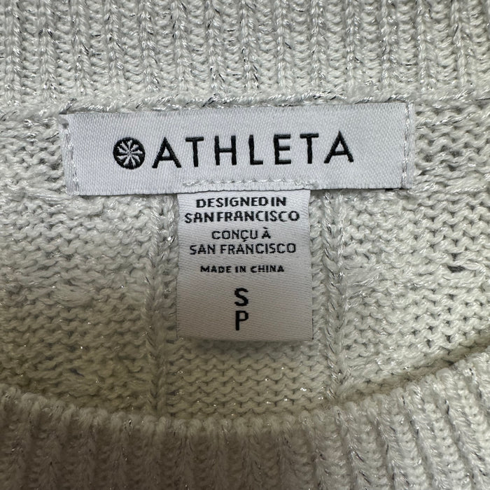 Sweater By Athleta In Silver, Size: S
