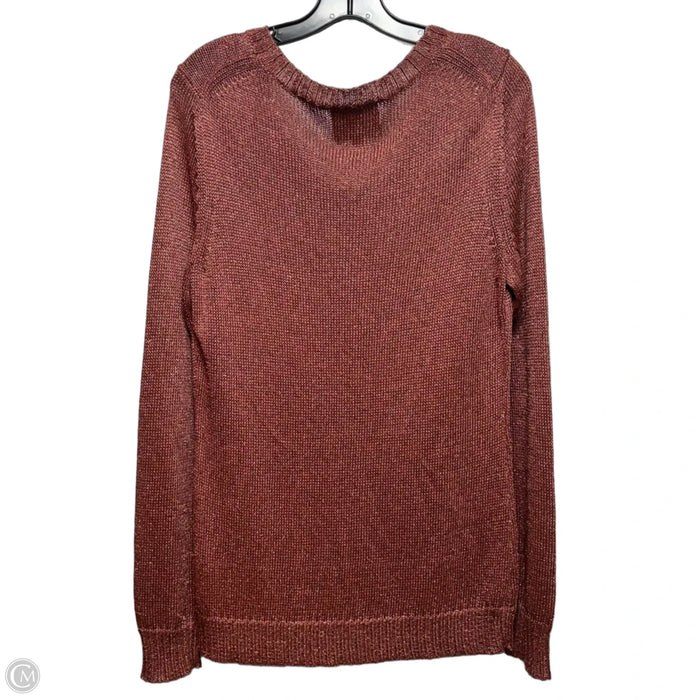 Sweater By Banana Republic In Bronze, Size: L