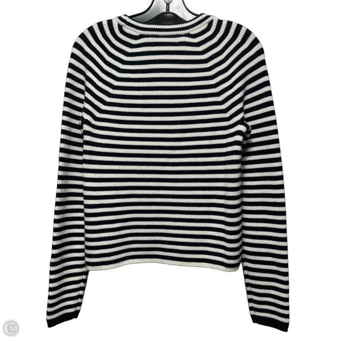 Sweater By Banana Republic In Striped Pattern, Size: M