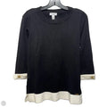Sweater By Calvin Klein In Black, Size: S
