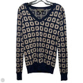 Sweater By Charlotte In Blue & Gold, Size: S