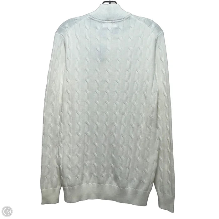 Sweater By Club Room In Cream, Size: M