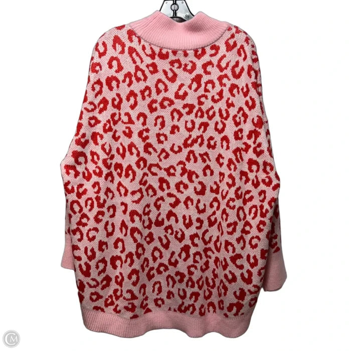 Sweater By Crown And Ivy In Animal Print, Size: L