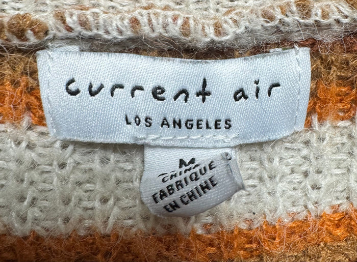 Sweater By Current Air In Striped Pattern, Size: M