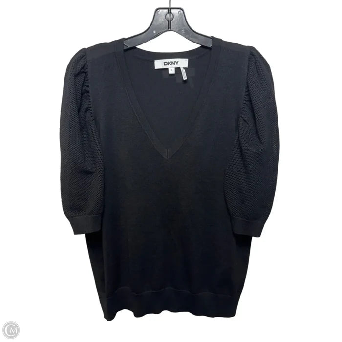 Sweater By Dkny In Black, Size: Xl