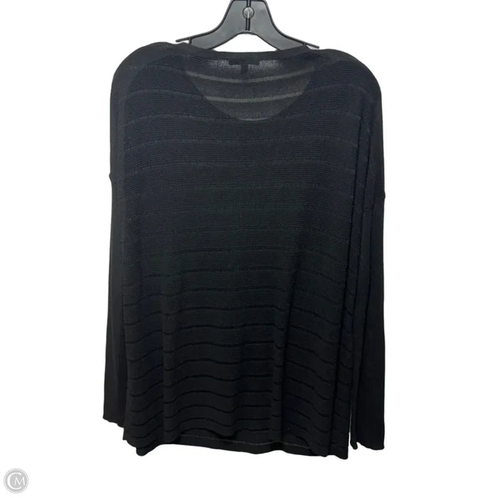 Sweater By Eileen Fisher In Black, Size: S