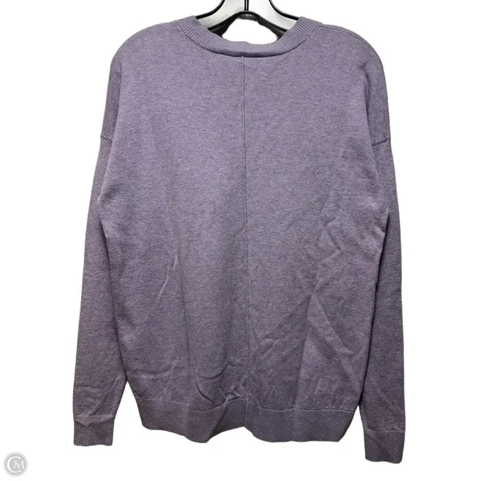 Sweater By Elliott Lauren In Purple, Size: Xs