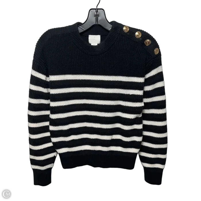 Sweater By H&m In Striped Pattern, Size: Xs