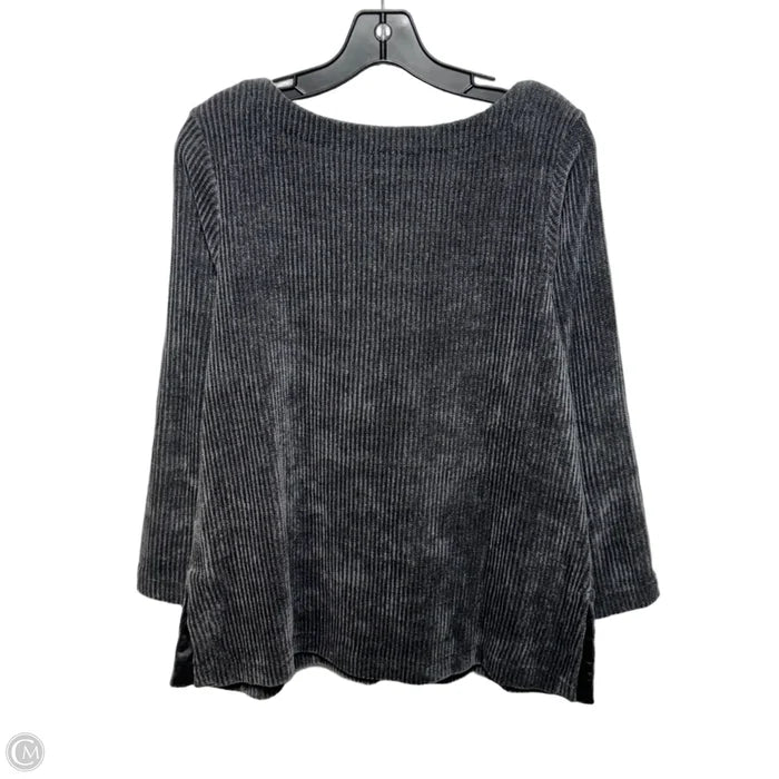 Sweater By J. Jill In Grey, Size: Mp