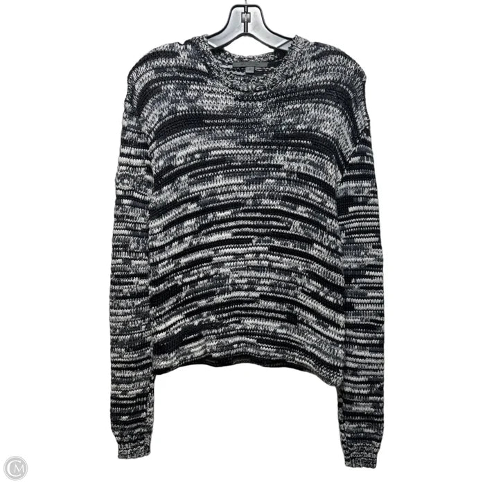 Sweater By John Varvatos In Black & White, Size: M