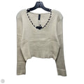 Sweater By Koan Daily In Cream, Size: Xl