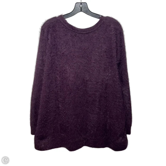 Sweater By Lane Bryant In Purple, Size: 18/20