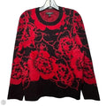 Sweater By Liverpool In Floral Print, Size: S