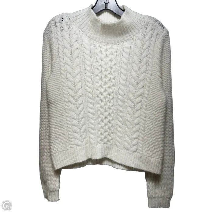 Sweater By Loft In Cream, Size: Xs