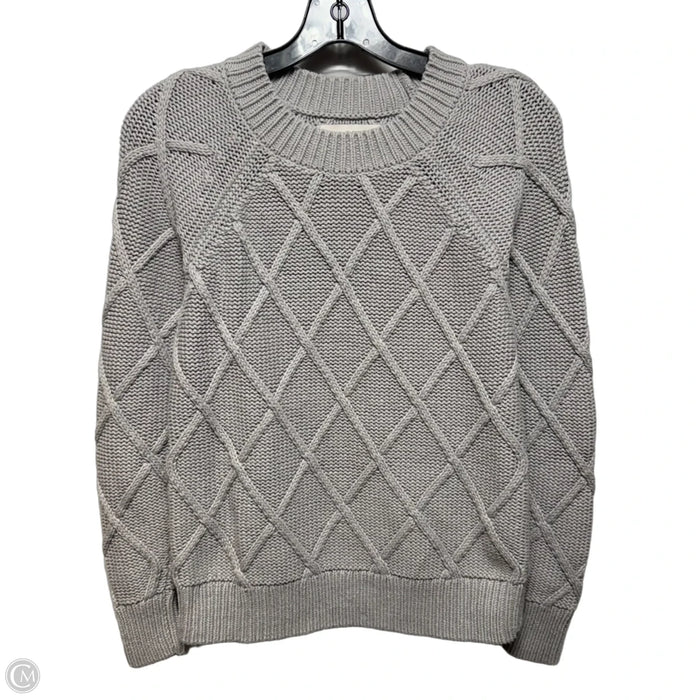 Sweater By Loft In Grey, Size: Xs
