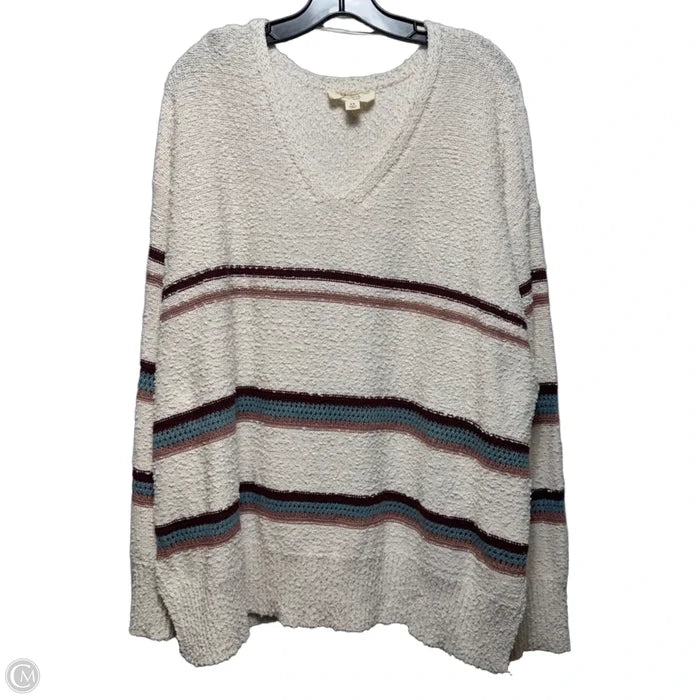 Sweater By Nurture In Striped Pattern, Size: 2x