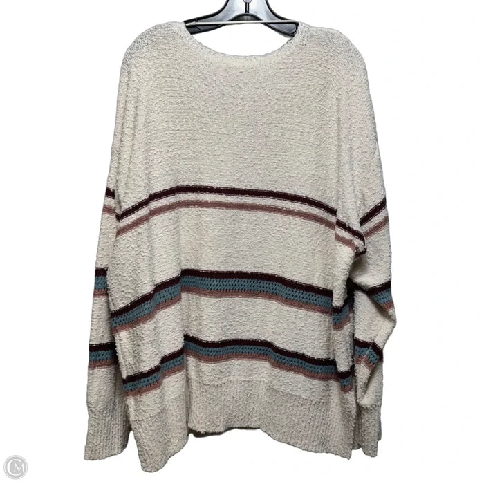 Sweater By Nurture In Striped Pattern, Size: 2x