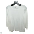 Sweater By Talbots In White, Size: Mp