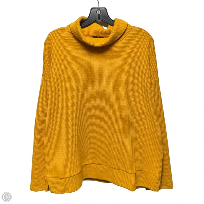 Sweater By Talbots In Yellow, Size: Xl