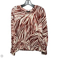 Sweater By Zac And Rachel In Zebra Print, Size: M