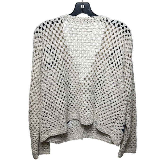Sweater Cardigan By Aqua In Multi-colored, Size: L