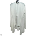 Sweater Cardigan By Autumn Cashmere In White, Size: L