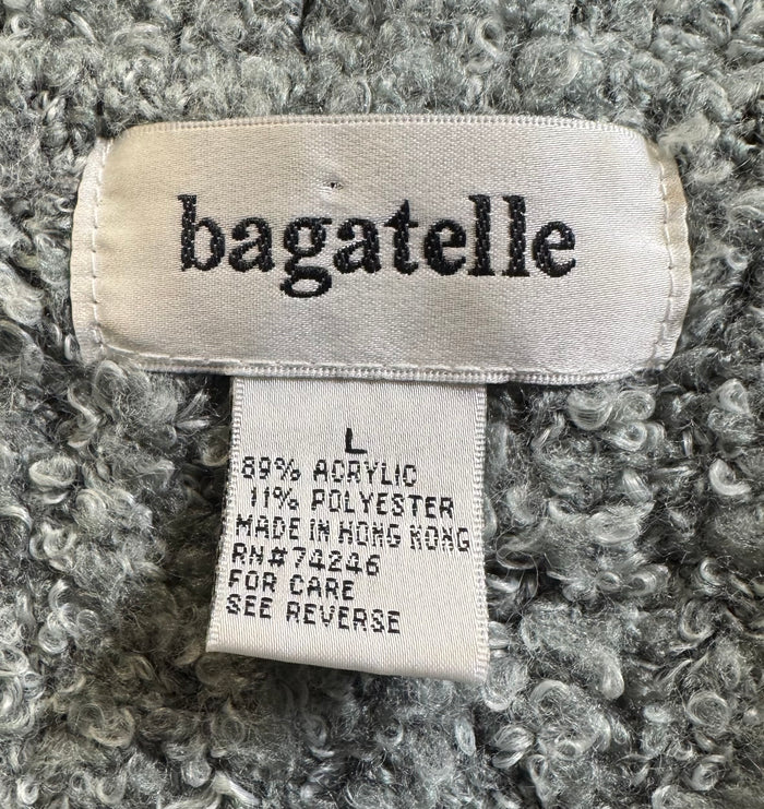 Sweater Cardigan By Bagatelle In Blue, Size: L