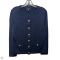 Sweater Cardigan By Banana Republic In Navy, Size: Lp