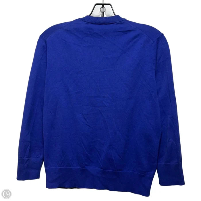 Sweater Cardigan By J. Crew In Purple, Size: M