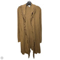 Sweater Cardigan By J. Jill In Tan, Size: L