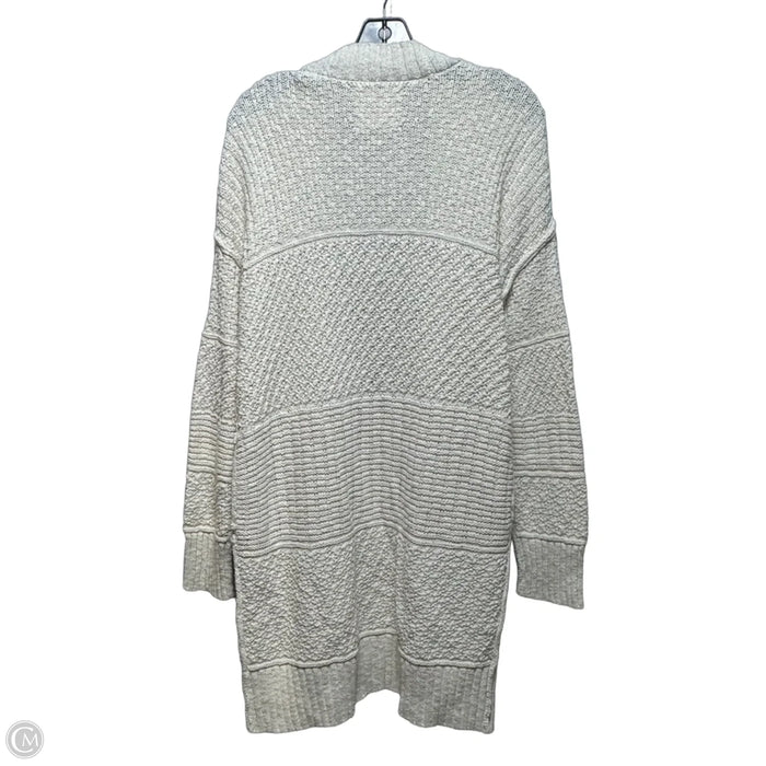Sweater Cardigan By Lucky Brand In Cream, Size: S