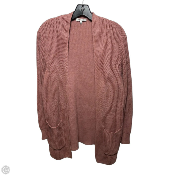 Sweater Cardigan By Madewell In Pink, Size: S