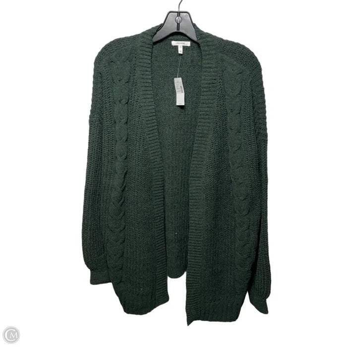 Sweater Cardigan By Maurices In Green, Size: Xl