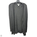 Sweater Cardigan By White House Black Market In Grey, Size: M