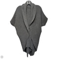 Sweater Cardigan Cashmere By Elie Tahari In Grey, Size: Osfm