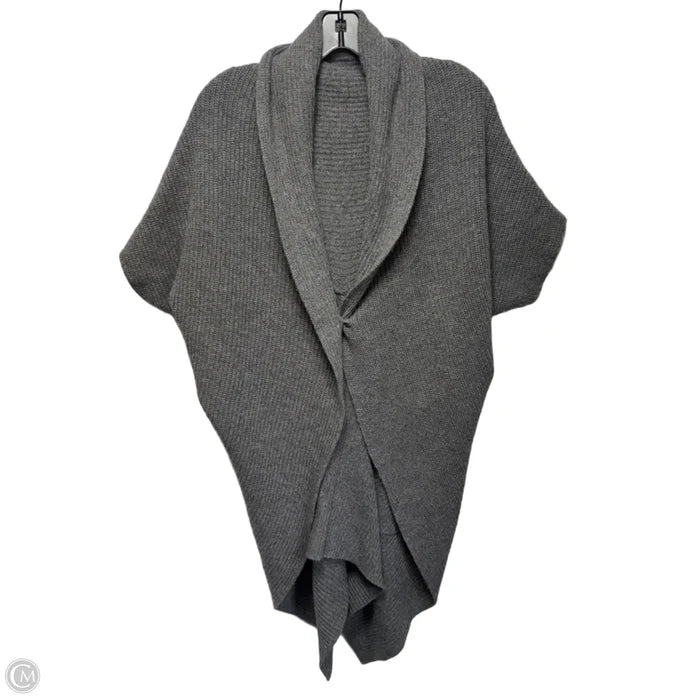 Sweater Cardigan Cashmere By Elie Tahari In Grey, Size: Osfm