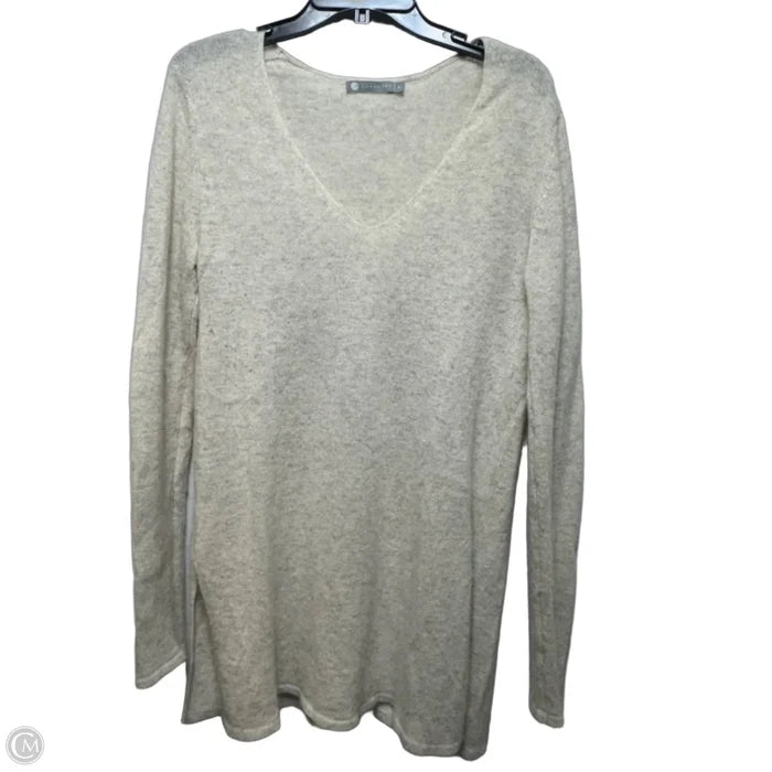 Sweater Cashmere By Cashmere In Cream, Size: M