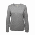 Sweater Cashmere By L.l. Bean In Grey, Size: M