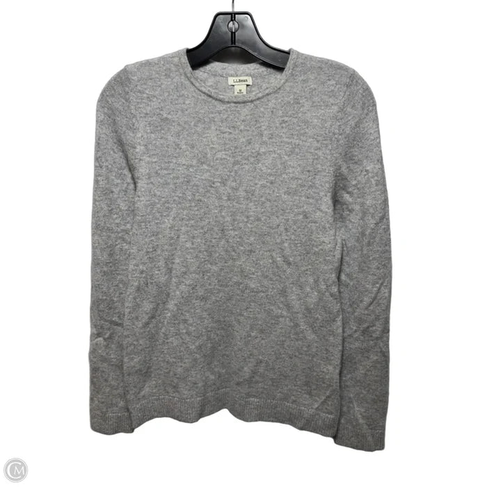 Sweater Cashmere By L.l. Bean In Grey, Size: M