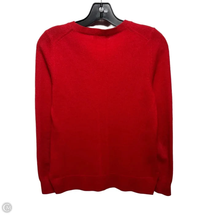 Sweater Cashmere By Saks Fifth Avenue In Red, Size: S ESTIMATED