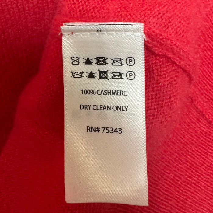 Sweater Cashmere By Tahari In Coral, Size: L