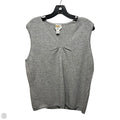 Sweater Cashmere By Talbots In Grey, Size: XL