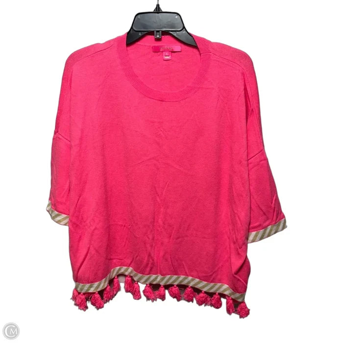 Sweater Designer By Lilly Pulitzer In Pink, Size: L