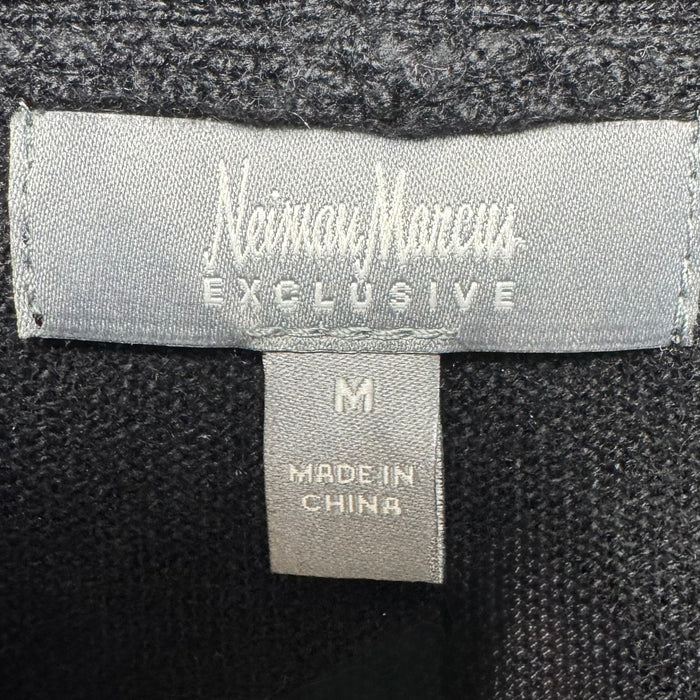 Sweater Designer Silk-Cashmere By Neiman Marcus In Black, Size: M